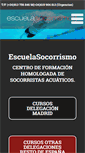 Mobile Screenshot of escuelasocorrismo.com